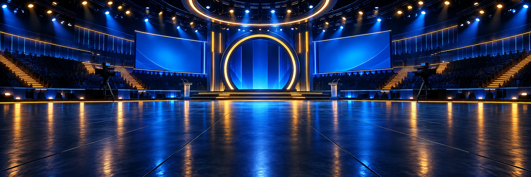Arena do debate de televisão